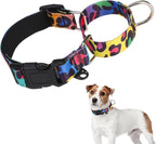 KOOLTAIL Martingale Collar for Dogs for Small Medium Large Dogs, Soft Padded Nylon No Pull Dog Collar with Buckle, Adjustable No Slip Heavy Duty Durable Puppy Training Collar for Boys Girls, M