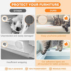 Window Sill Protector (4Inch x 33Ft) Cuttable Window Sill Protector,Door Protector from Dog Scratching, Protection from Dog and Cat Scratching, Chewing, Slobbering and Clawing on Window Sills