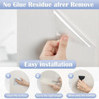 Door Scratch Protector from Dog Scratching, 200'' x 8.3'' Dog Door Protector Scratch Guard, Ultra Durable Anti Scratch Guard Deterrent Tape, Clawguard Door Shield