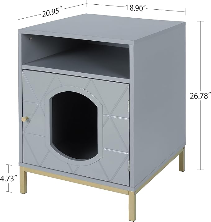 Cat House, Modern Natural Style Cat Hidewawy for Indoor