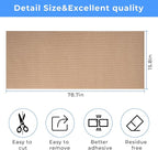 Cat Carpet remnants Cat Scratching Mat Trimmable Self-Adhesive Carpet DIY Climbing Scratcher Scratch Furniture Protector Covering Posts (78.7" x 15.8" Beige)