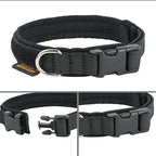 EXCELLENT ELITE SPANKER Nylon Puppy Dog Collar Adjustable Soft Padded Collar Heavy Duty Quick-Release Buckle Lightweight No-Choke for Small Medium Dogs(BLK,XS)