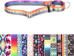 Choke Collar for Dogs, No-Slip Escape Proof Choke No Pull Cinch Soft Nylon Dog Training Martingale Collars Adjustable for Small Medium Large Breed Pet Dogs, Orange Forest L