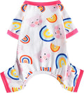 Dog Pajamas for Small Dogs Boy Girl, Dog Clothes Tiny Chihuahua Yorkie Spring Summer Shirt, Cute Puppy Outfit Pjs Jumpsuit Cat Onesie Apparel Pet Clothes