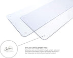 LAMINET The Original Deluxe Cat Scratch Shields - Protect Your Furniture with Our Deluxe Heavy Duty Furniture Scratch Shields - Set of 4 Heavy Duty Flexible Plastic Shields - (14" L x 5.5" W)