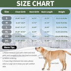 IDOMIK Dog Winter Coat for Large Dogs, Warm Dog Winter Jacket with Fleece High Collar, Zippered Cold Weather Coats for Dogs, Waterproof Doggy Snow Jacket Clothes,Green,XL