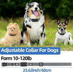 Dog Shock Collar with Remote Control Shock Collar for Dogs, 4 Training Modes Vibration, Beep, Shock, Flashlight IPX7 Waterproof Keypad Lock Rechargeable E-Collar for All Breed
