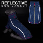 cyeollo Dog Coat Fleece Dog Sweater Reflective Jackets with D Ring Warm Lightweight Doggie Sweaters Zip Up Pet Clothes for Small Dogs