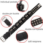 Tactical Weighted Dog Collar - Weights for Training & Exercise - Small, Medium, Large Dogs