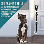 BLUETREE Dog Doorbells Premium Quality Training Potty Great Dog Bells Adjustable Door Bell Dog Bells for Potty Training Your Puppy The Easy Way - 7 Extra Large Loud 1.4 DoorBells