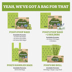 Pogi's 300 Unscented Dog Poop Bags with Handles - Earth-Friendly, Leak-Proof, Ultra Thick, 4+ Month Supply