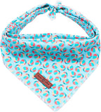 Lionet Paws Dog Bandana,Fabric Summer Dogs Kerchief for Small Medium Large Dogs,Dog Cotton Triangle Bibs Scarf for Girl Boy