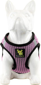 EcoBark Step in Dog Harness Reflective Soft Ultra Padded Mesh Dog Harnesses for XXS, XS, Small, and Medium Dogs Eco-Friendly Comfort Secure Halter No Pull Adjustable Pet Vest