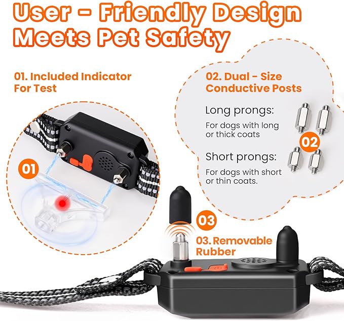 Small Shock Collar for Small Dogs，1300FT Dog Training Collar with Remote，4 Training Modes - IP67 Waterproof Rechargeable, Beep, Vibration, Safe Shock, IR for Small & Medium Dogs(5-30Lbs，Green)