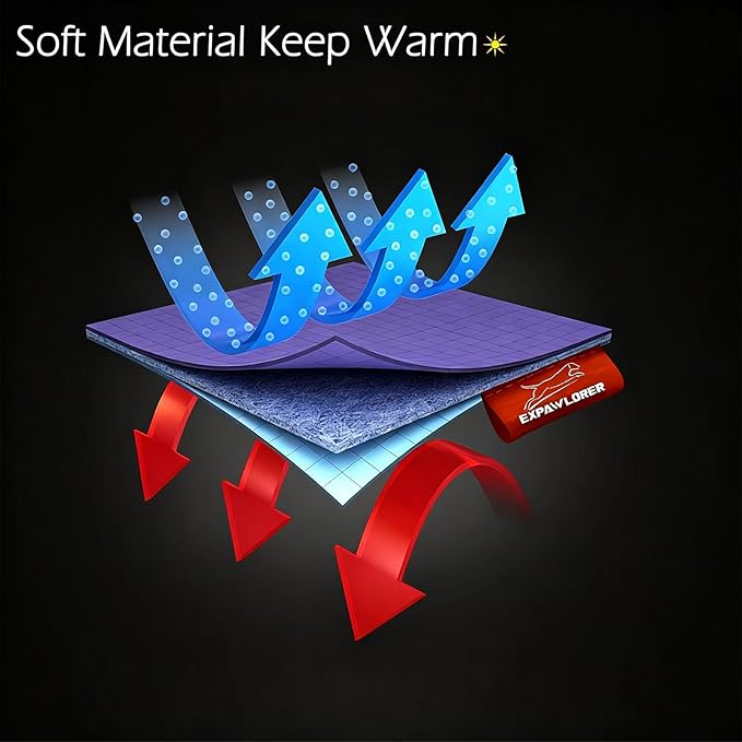EXPAWLORER Dog Hoodie Fleece Sweater Vest, Hooded Dog Sweatshirt Fall Winter Pet Clothes with Leash Ring, Sleeveless Warm Cozy Puppy Clothing for Cat Small Medium Large Dogs Girl Boy, Pink M