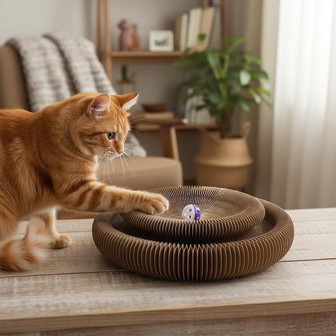 Buddha's Hand Shaped Cat Scratcher - Unique Design, Scratch-Resistant, Pet-Safe for Feline Activity & Home Aesthetics