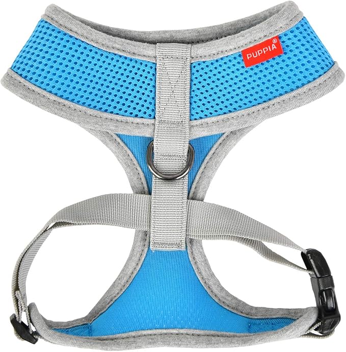 Puppia Soft Harness II - Sky Blue - M