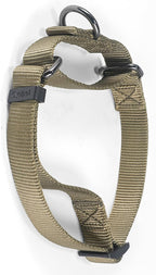 Premium Adjustable Nylon Anti-Escape Martingale Dog Collars,Comfort and Silky for Small Dogs Daily Walking,Training etc... (Military Green, Small)
