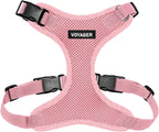 Voyager Step-in Pet Harness - All Weather Mesh, Adjustable Step in Harness for Cats and Dogs by Best Pet Supplies - Pink, L
