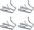 Dog Collar Extra Links Designed for Training Collars (4 Pack) Steel Chrome Plated Dog Training Collar Links (4.00mm, Silver)