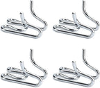 Dog Collar Extra Links Designed for Training Collars (4 Pack) Steel Chrome Plated Dog Training Collar Links (4.00mm, Silver)