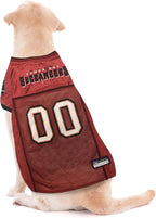 Pets First NFL Tampa Bay Buccaneers Dog Jersey, Size X-Large, Football Shirt Costume for Pet, Dog Sports T-Shirt, NFL Team Clothing for Cats, Licensed Pet Apparel Available in 7 Sizes and 32 Teams