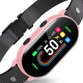 Smart Dog Bark Collar for Small Medium Large Dogs 10-100lbs, Humane Anti-Bark Device with Anti-False Trigger Gravity Sensor & Bark Count Tracking, 4 Modes & 8 Levels to Effectively Stop Barking