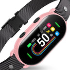 Smart Dog Bark Collar for Small Medium Large Dogs 10-100lbs, Humane Anti-Bark Device with Anti-False Trigger Gravity Sensor & Bark Count Tracking, 4 Modes & 8 Levels to Effectively Stop Barking