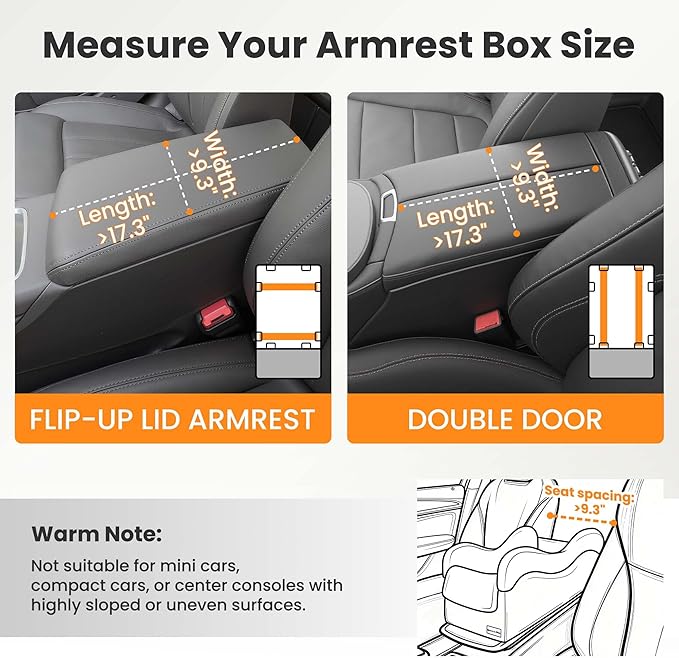 Portable Small Dog Seat for Car, Luxury Center Console Dog Car Seat Booster with Safety Tethers, Anti-Collapse Pet Travel Carseat for SUV, Truck (Dark Grey/White)