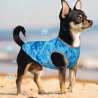 KYEESE 2Pack Dog Cooling Shirt, Breathable Dog Shirt for Small Medium Dogs, Sun Protection Dogs Cooling Vest Tank Top, Lightweight Soft Sleeveless Summer Pet Clothes, Polar Bear+Ice, XL