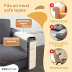 Cat Couch Protector, Fits on Either Arm Rest, Cat Scratch Furniture Protector