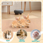 Rabbit Cuttable Scratch Mat, Bunny Toy, 78.74 * 11.81 inch Scratching Pad Rabbit Mats for Cage Cat Animal Floor Scratching Mats Rug for Biting Sleeping Nesting