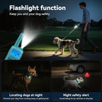 Smallest Dog Training Collar for 3 Dogs，Dog Shock Collar with Remote Control(5–120Lbs), 2000ft Range，4 Training Modes，Waterproof Rechargeable Electric Dog Collar for Small Medium Large Dogs，Cyan