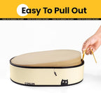 Cat Scratcher Box with 4 Cat Scratching Board Reversible Cat Scratch Pad, Heavy Duty Corrugated Cardboard Cat Bed Lounger Cat Scratchers for Indoor Cats, Protects Furniture,Kittens Gifts-Large