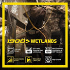 Dogtra 1900S Wetlands Boost & Lock Remote Dog Training E-Collar Ergonomic 3/4-Mile Range, Waterproof, Rechargeable, High-Output, Camouflage