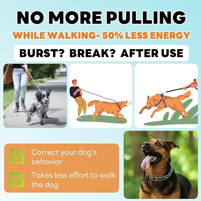 Supet Prong Collar for Dog Training Collar, Adjustable Dog Training Collar with Buckle for Small Medium Large Dogs(Packed with One Extra Links)
