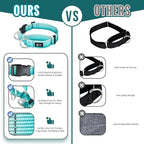 Martingale Collar for Dogs Large Medium Small Heavy Duty Buckle Dog Collar with Tag Ring Reflective Nylon Gradient Dog Collar No Pull Training Collar