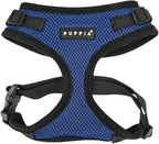 Puppia Authentic RiteFit Harness with Adjustable Neck, Medium, Royal Blue