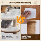 Cat Tree for Indoor Cats with Space Capsule, Multi-Level Cat Tower with Sisal Scratching Posts, 6 Level Cat Climbing Activity Center for Kittens and Adult Cats 43''