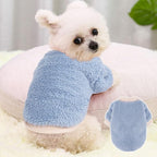 Winter Dog Sweaters for Small Dogs, Warm Extra Small Dog Sweater, Cute Thick Fleece Puppy Clothes for Dogs Like Teacup Chihuahua Yorkie Girl Boy, 2 Pack, XXS