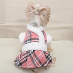 Dog Sweater Dog Winter Clothes for Small Dogs Boy Girl Fall Puppy Dress Warm Fleece Chihuahua Yorkie Teacup Sweaters Dresses for Small Dogs Girl Cat, Pink, S