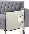 Upgraded Cat Scratch Furniture Couch Protector with 27.6’‘L*19.6’‘W Natural Sisal for Protecting Large Area Couch Sofa Chair,Couch Protector from Cat Claws(Dark Grey/Left Handed)