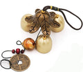 3 Bells Lucky Wind Chimes Feng Shui Wind Bell for Good Luck Home Garden Hanging Decoration Gift