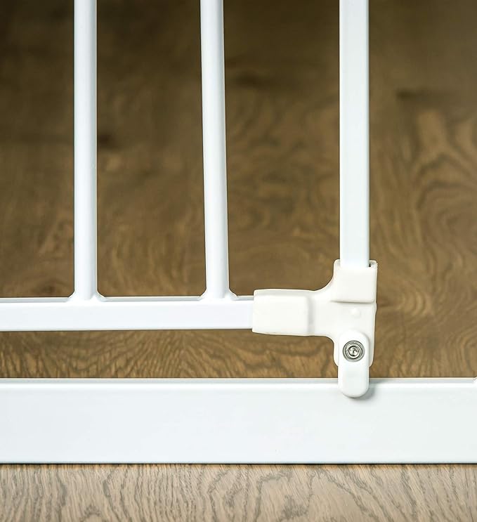 Regalo Safety 36" Extra Tall and 49" Wide Baby Gate for Doorways & Bottom of Stairs, Pressure Mounted Walk Through Baby Gate for Toddlers & Pets, Tested & Safe, American Designed, American Owned