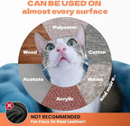 KatSupreme Cat Scratch Furniture Protector - Couch and Sofa Guards - 8 XL Sheets with 64 Pins (8 XL Sheets)