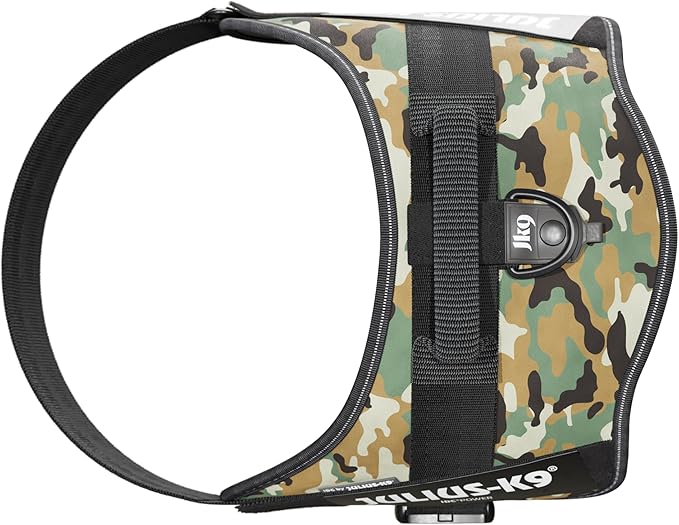 Julius-K9, 16IDC-C-4, IDC Powerharness, Dog Harness, Size: 4, Camouflage