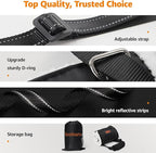 LOOBANI Portable Dog Sling for Back Legs, Hip Support Harness to Help Lift Rear for Canine Aid Old K9 Cruciate Ligament Rehabilitation