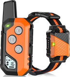Shock Collar for Dogs, IP67 Waterproof Dog Training Collar with Remote, 3 Training Modes with Beep, Vibration, and Safe Static, Rechargeable for Large Medium