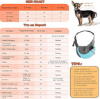 YUDODO Pet Sling Carrier for 10-15 lbs Small Dogs & Cats – Hands-Free Puppy Carrier with Safety Hook, Large Zipper Pocket, Soft Breathable Mesh, Adjustable Strap & Reflective Strip (Cyan 1.0 L)