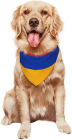 Dog Bandanas Armenian Flag Pet Bandana Scarf Triangle Bibs Kerchief Accessories for Dogs Cats